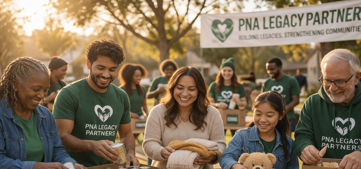 PNA Legacy Partners volunteers serving the community
